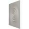 Ekena Millwork 19 5/8in. W x 19 5/8in. H Shallows EnduraWall Decorative 3D Wall Panel Covers 2.67 Sq. Ft. WP20X20SHFSM - alternate 3